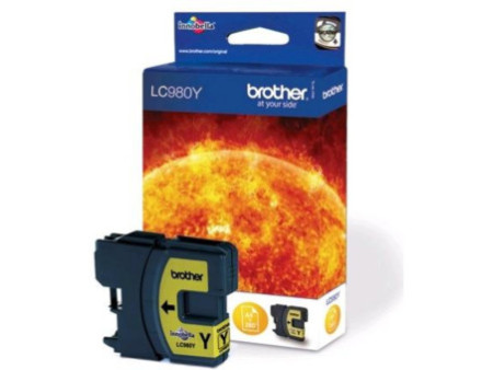 Cartouche Jet d'encre BROTHER Jaune