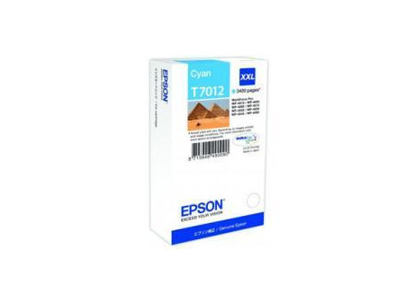 Cartouche Epson T7012 XXL - Cyan 3.400 pages