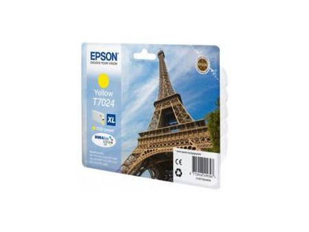 Cartouche Epson T7024 XL - Jaune 2.000 pages