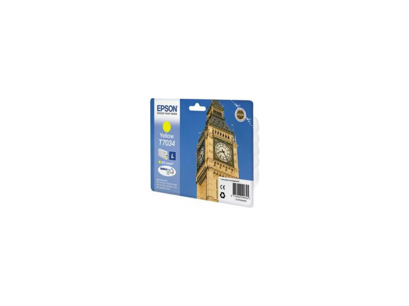 Cartouche Epson T7034 - Jaune 800 pages