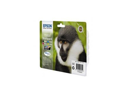 Multipack Epson T0895 - Noir+Tricolor (pack 4 cartouches)