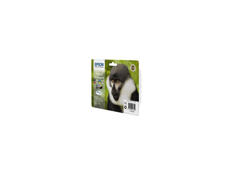 Multipack Epson T0895 - Noir+Tricolor (pack 4 cartouches)