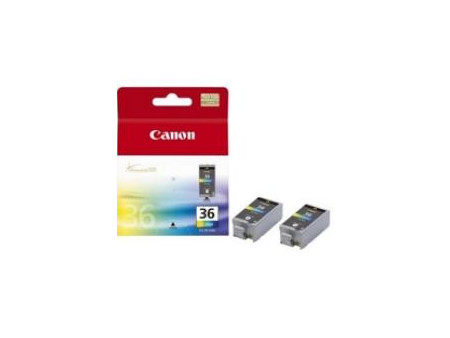 Cartouche Canon CLI-36 - Couleur twin pack (pack 2)
