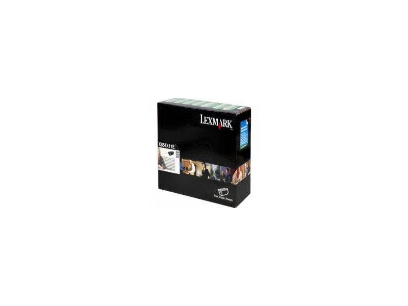 Toner Lexmark X654X11E - noir (36.000 pages)