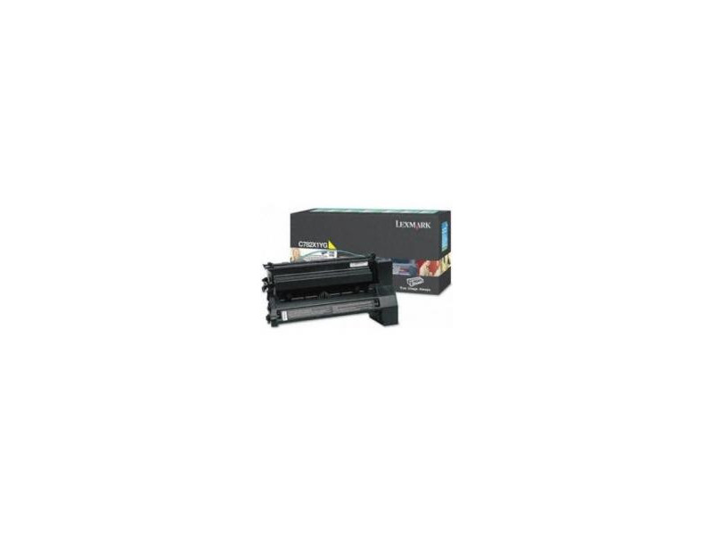 Toner Lexmark C782X1YG - jaune