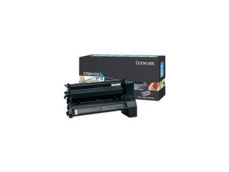 Toner Lexmark C782X1CG - cyan (15.000 pages)