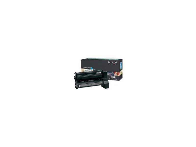 Toner Lexmark C782X1CG - cyan (15.000 pages)