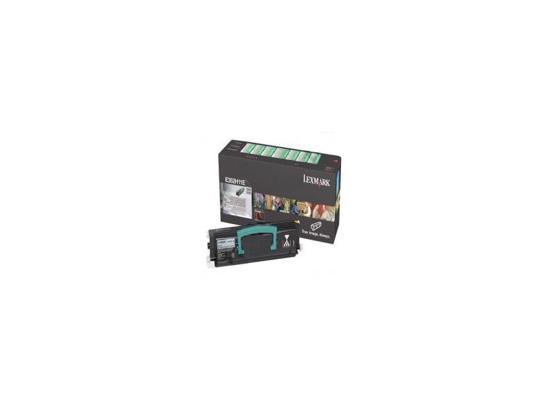 Toner Lexmark E352H31E - noir (9.000 pages)