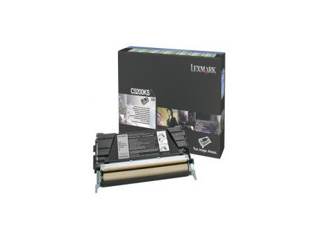 Toner Lexmark C5200KS - noir (1.500 pages)