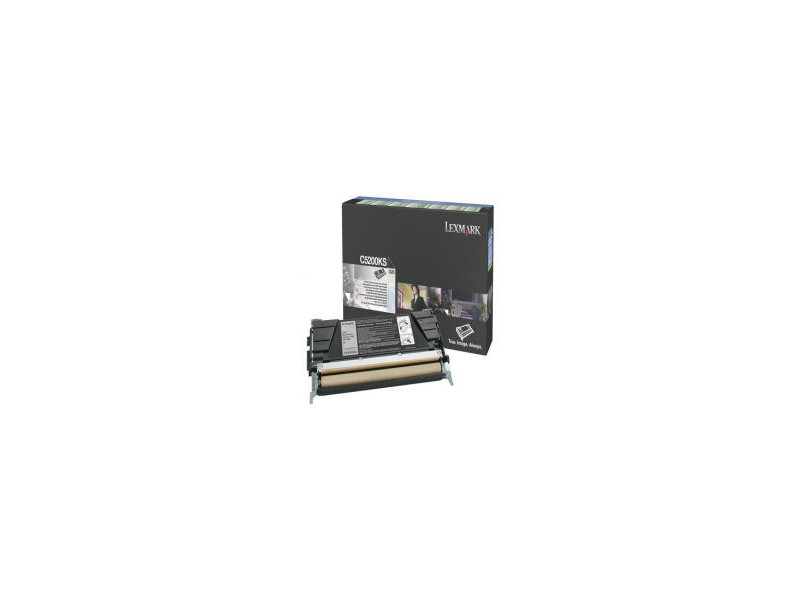 Toner Lexmark C5200KS - noir (1.500 pages)