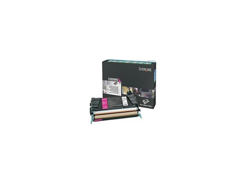 Toner Lexmark C5200MS - magenta (1.500 pages)