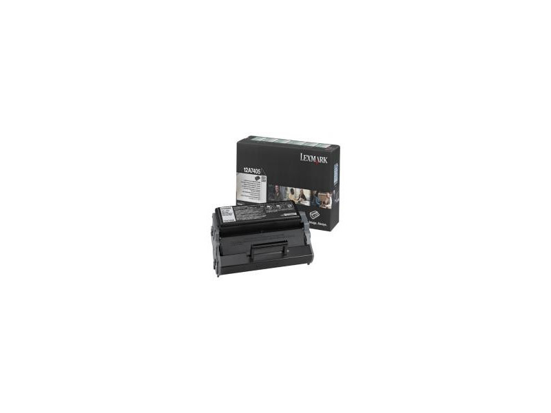 Toner Lexmark 12A7405 - noir (6.000 pages)