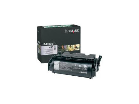 toner Lexmark 12A7460 - noir (5.000 pages)