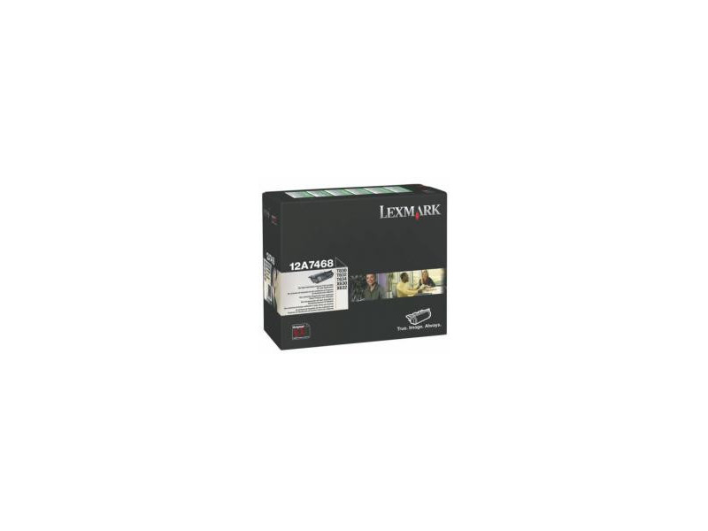Toner Lexmark 12A7468 - noir (21.000 pages)