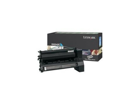 Toner Lexmark 15G042C - cyan (15.000 pages)