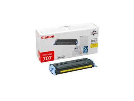 Toner Canon CRG707 - Jaune (2.000 pages)