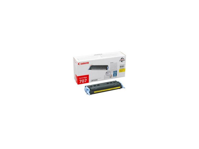 Toner Canon CRG707 - Jaune (2.000 pages)