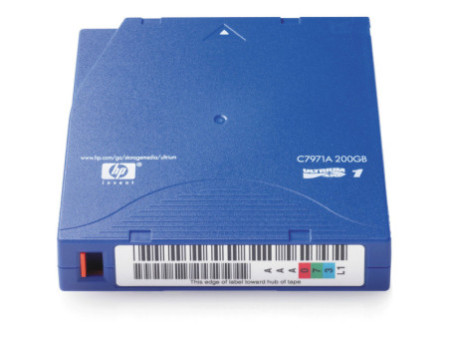 hewlett packard cartouche de donnees lto ultrium 1 etiquete 100/200gb pack 20