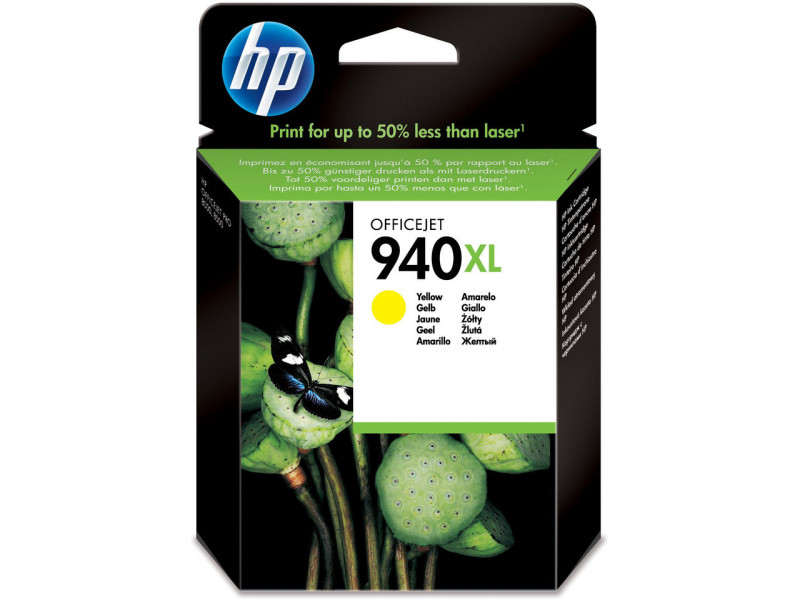 Cartouche Jet d'encre HP N°940XL Jaune