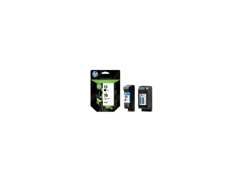 Multipack HP 15 + 78 (Noir + Couleur)