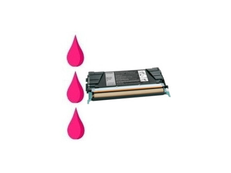 Toner compatible Lexmark C5222MS - Magenta (5.000 pages)