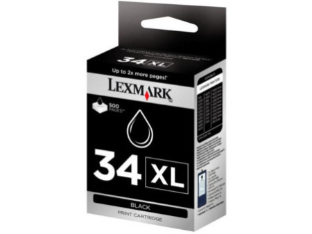 Cartouche Jet d'encre LEXMARK N°34 Noir
