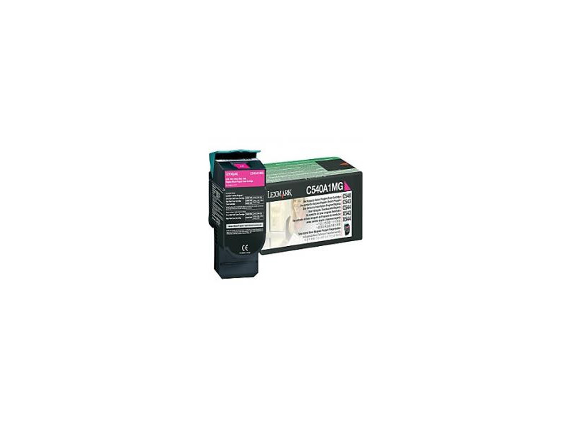Toner laser lexmark C540A1MG - magenta (1.000 pages)