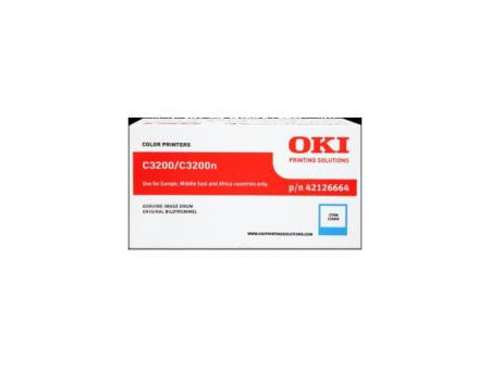 Tambour laser oki C6LE - cyan (14.000 pages)