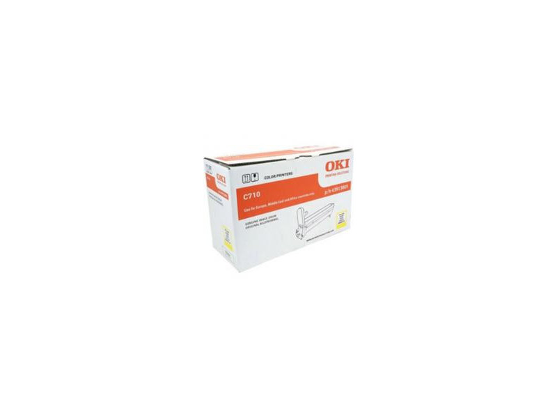 Tambour laser oki 43913805 - jaune (15.000 pages)