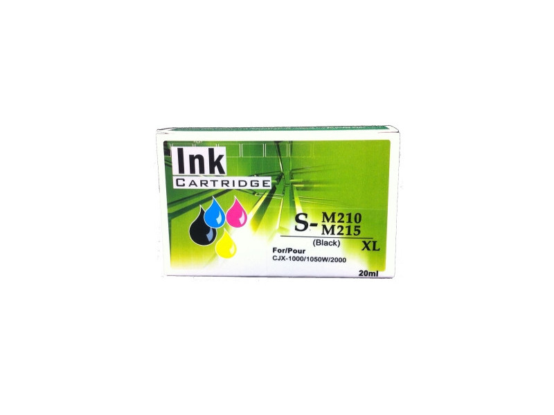 Cartouche compatible Samsung INK-M210/ELS - INK-M215/ELS - Noir (20 ml)