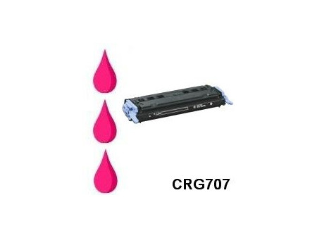 Toner compatible Canon CRG707 - Magenta
