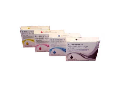 Multipack compatible Epson T1806 T1816 XL - 4 Cartouches