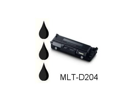 Toner compatible Samsung MLT-D204E - Noir (10.000 pages)