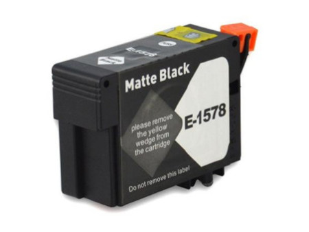 Cartouche compatible Epson T1578 - Noir mate