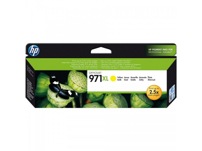 Cartouche HP 971XL - Jaune