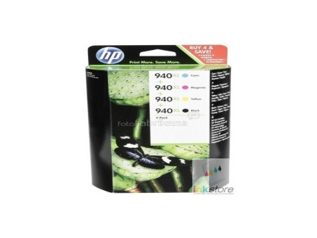 Multipack HP 940XL - pack 4 cartouches