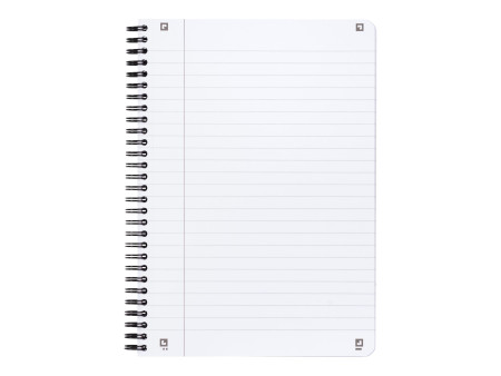 Oxford Cahier Touch, B5, ligné, 160 pages, bleu aqua