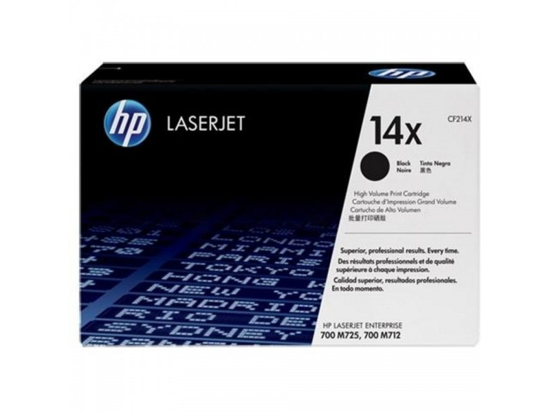 Toner HP CF214X - 14X - Noir