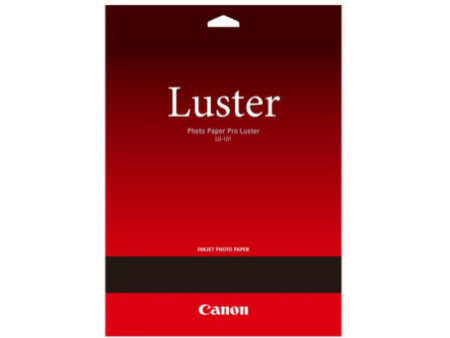canon papier photo lu-101 luster a3 20 feuilles