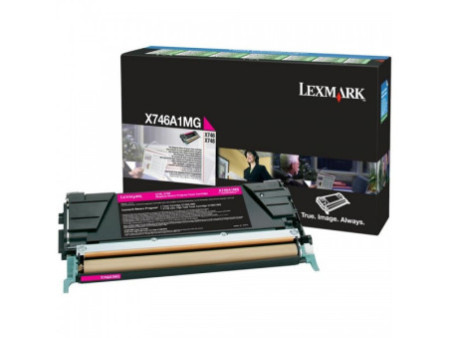 Toner Lexmark X746A1MG - Magenta (7.000 pages)