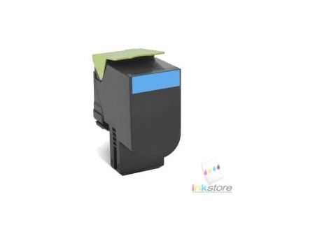 Toner Lexmark 70C20C0 - Cyan (1.000 pages)