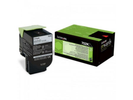Toner Lexmark 70C20K0 - Noir (1.000 pages)