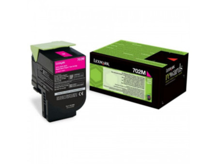 Toner Lexmark 70C20M0 - Magenta (1.000 pages)