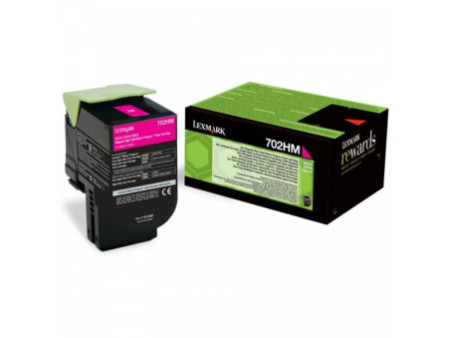 Toner Lexmark 70C2HM0 - Magenta (3.000 pages)