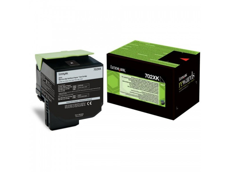 Toner Lexmark 70C2XK0 - Noir (8.000 pages)