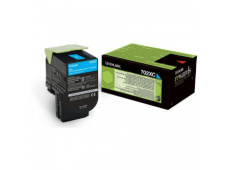 Toner Lexmark 70C2XC0 - Cyan (4.000 pages)