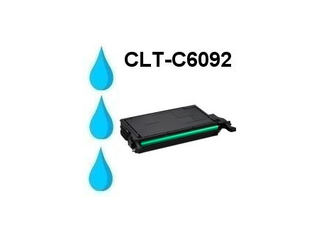 Toner compatible Samsung CLT-C6092S - Cyan (7.000 pages)
