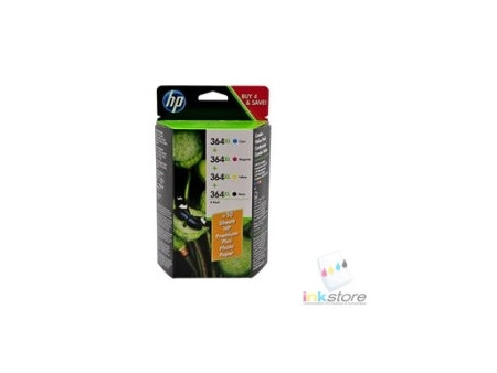 Multipack HP 364XL - Pack 4 Cartouches XL