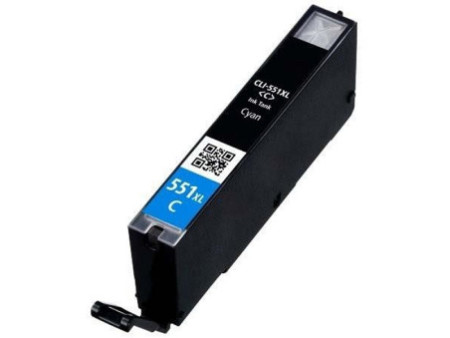 Cartouche compatible Canon CLI-551XL CLI551XL - Cyan (12 ml)