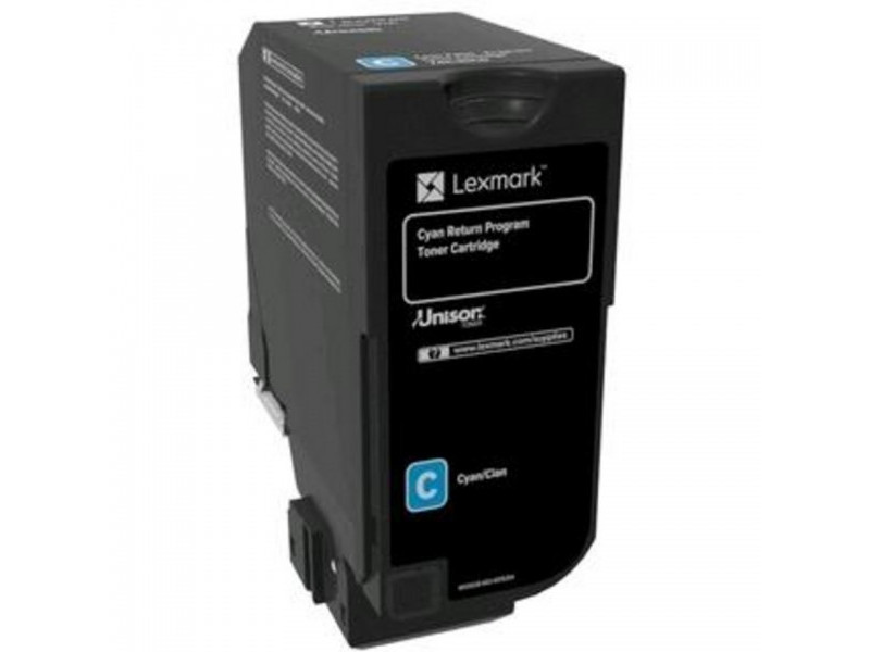 lexmark toner laser cyan 7.000 pages retornable cs/720/725 cx725